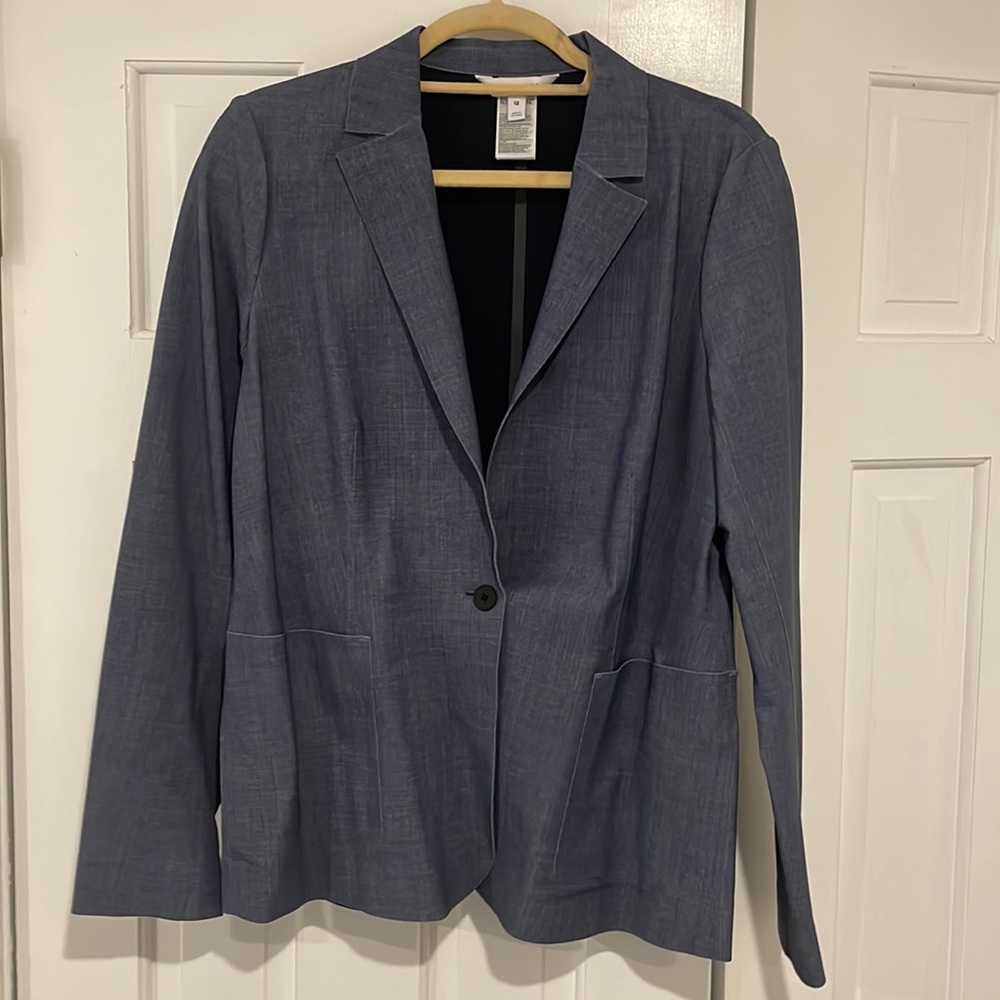 Banana Republic BR Standard Athletic Material Blazer Size 12